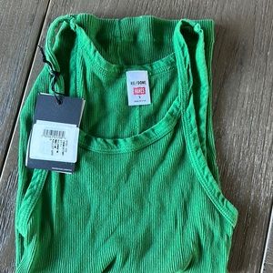 Re/done rubber cotton tank